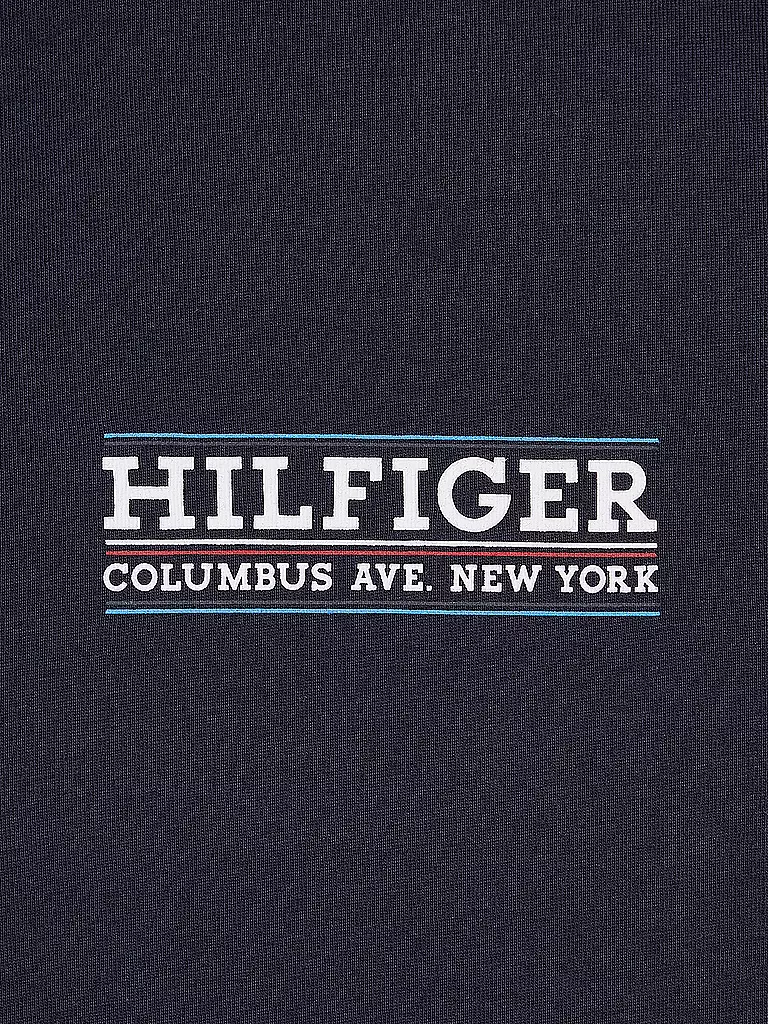 TOMMY HILFIGER T-Shirt Slim Fit blau