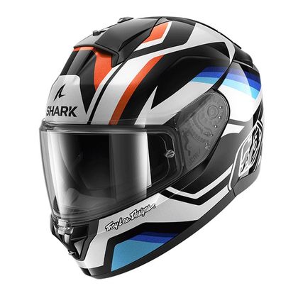 Casque Shark RIDILL 2 - APEX x TROYLEE DESIGN - Blanc / Bleu