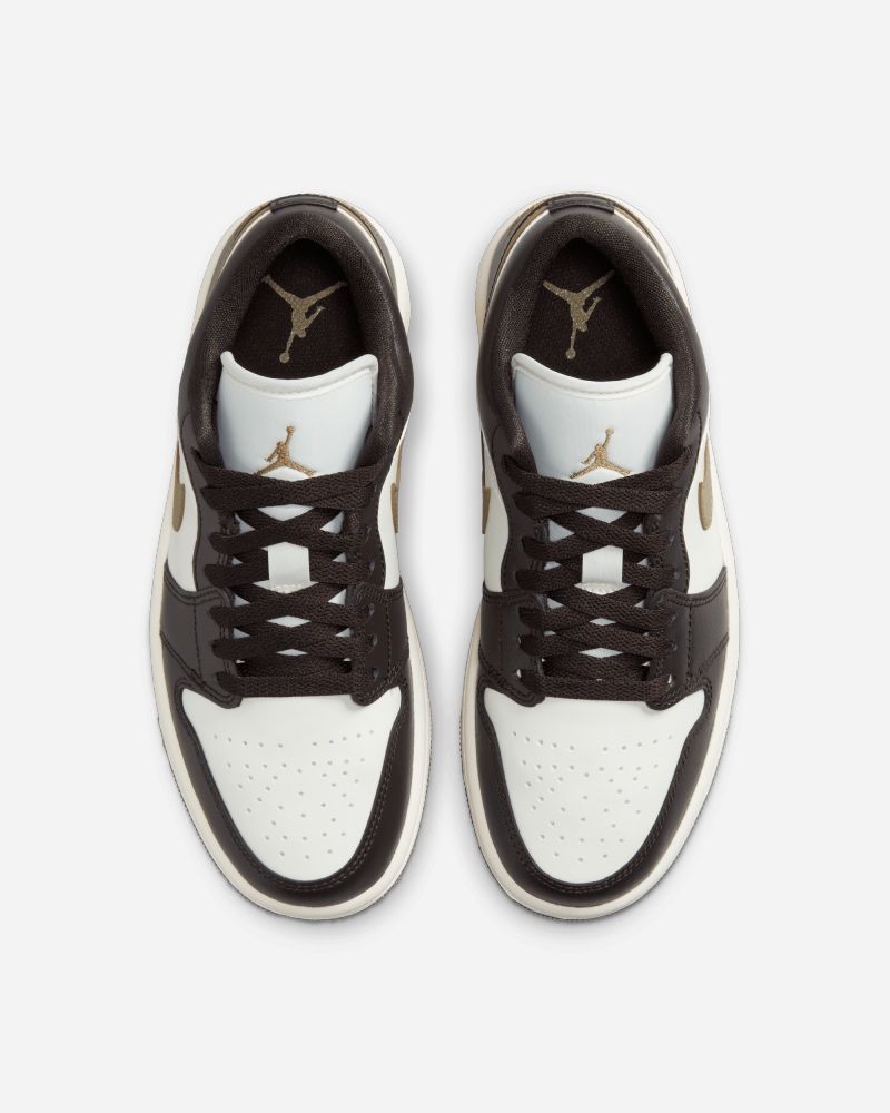 Chaussures Nike Air Jordan 1 Low Marron pour femme
