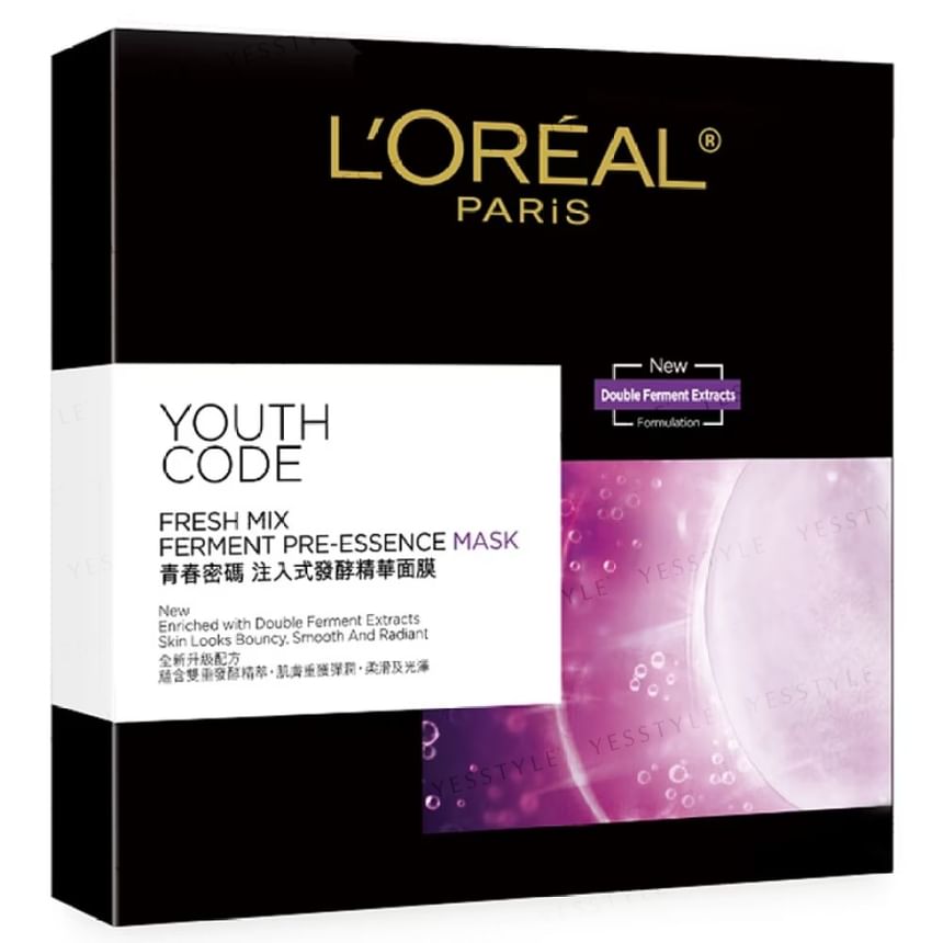 L'OREAL PARIS - Youth Code Fresh Mix Ferment Pre-Essence Masker