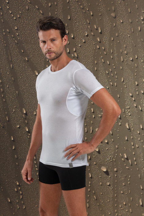 RJ Bodywear witte heren t-shirt