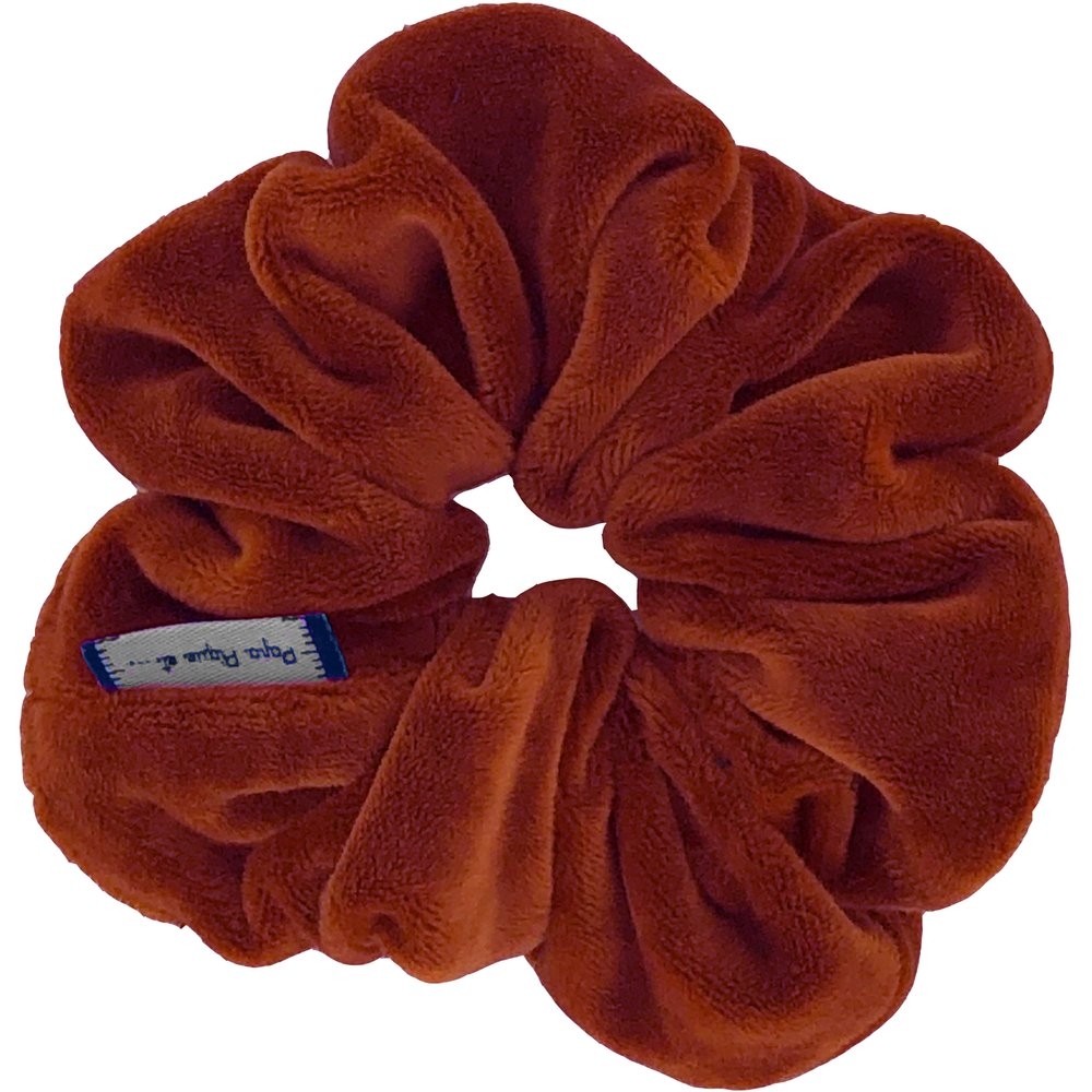 Chouchou Velours Terracotta