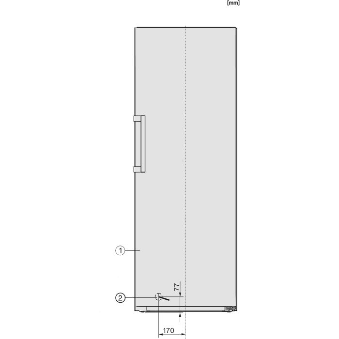 Miele Gefrierschrank FN 4778 D ws Weiß