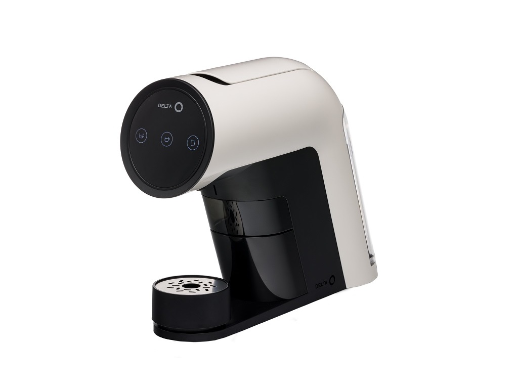 MÁQUINA DE CAFÉ CÁPSULAS DELTA Q ICONIQ BRANCO