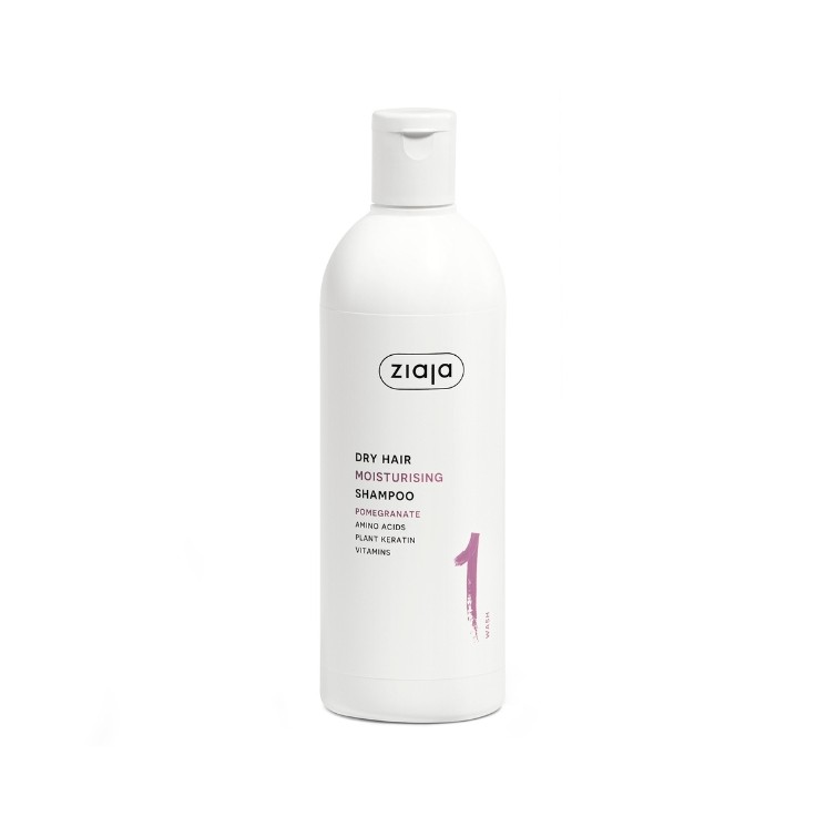 Ziaja Granatapfel-Shampoo feuchtigkeitsspendendes Haar 400 ml