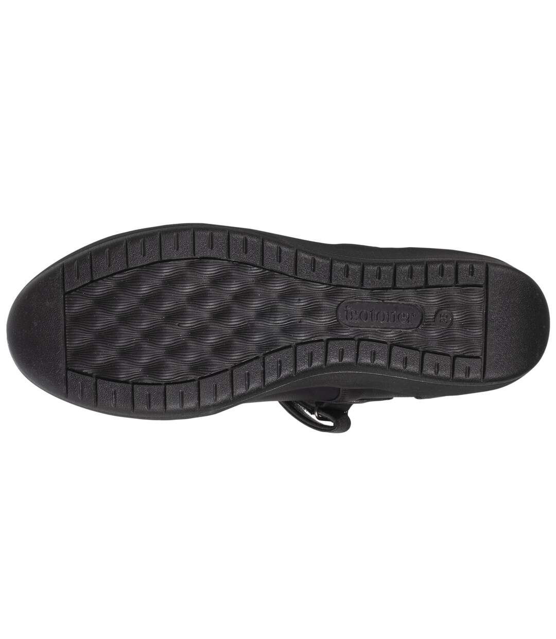 Isotoner Ballerines femme à scratch, ultra confort