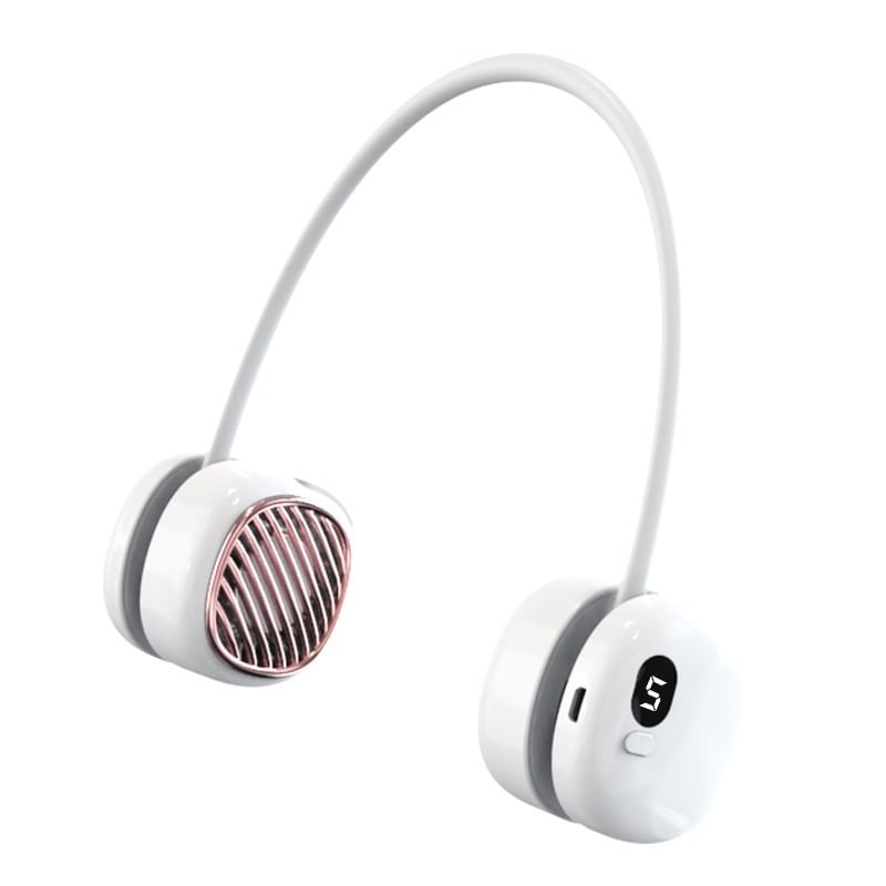 HOMTEC - USB oplaadbare nekventilator