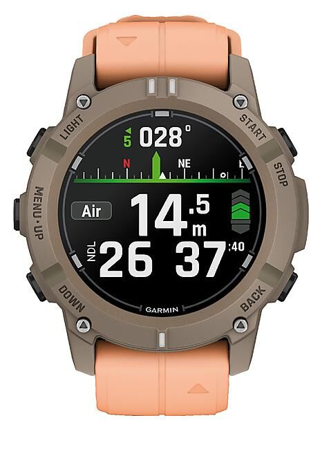 GARMIN - ORDINATEUR DE PLONGEE DESCENT G2 BRACELET SILICONE