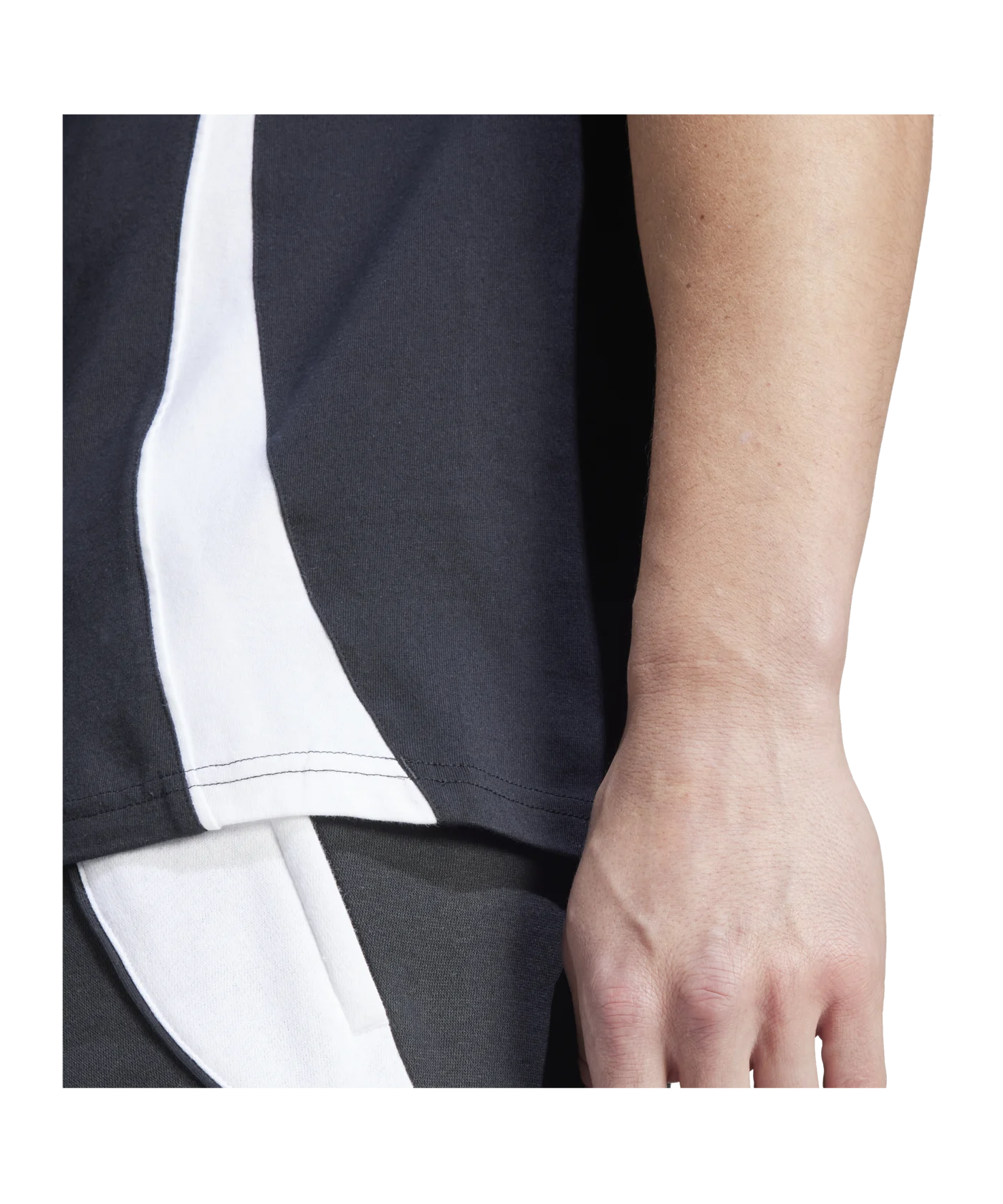 adidas Tiro 24 T-Shirt Schwarz Weiss
