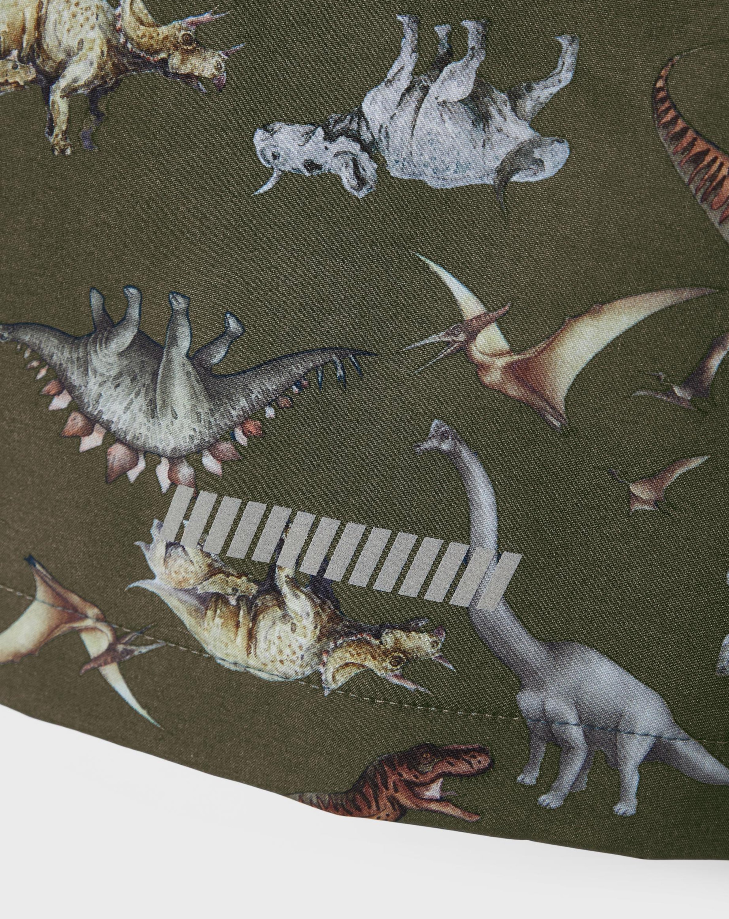 Softshell Jacke NMMALFA DINOS in olive night