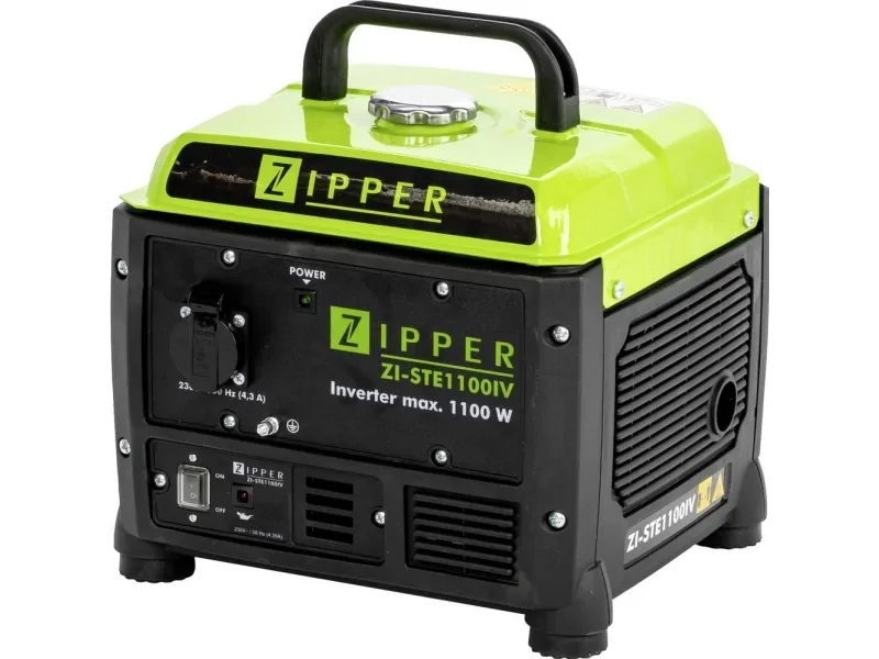 Zipper ZI-STE1100IV, 1100 W, 230 V, 4,2 L, Benzin, 50 Hz, 53,5 cm³