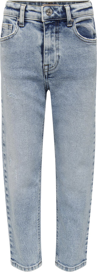 ONLY KOGCALLA LIFE MOM FIT DEST DNM AZ56 Light blue denim
