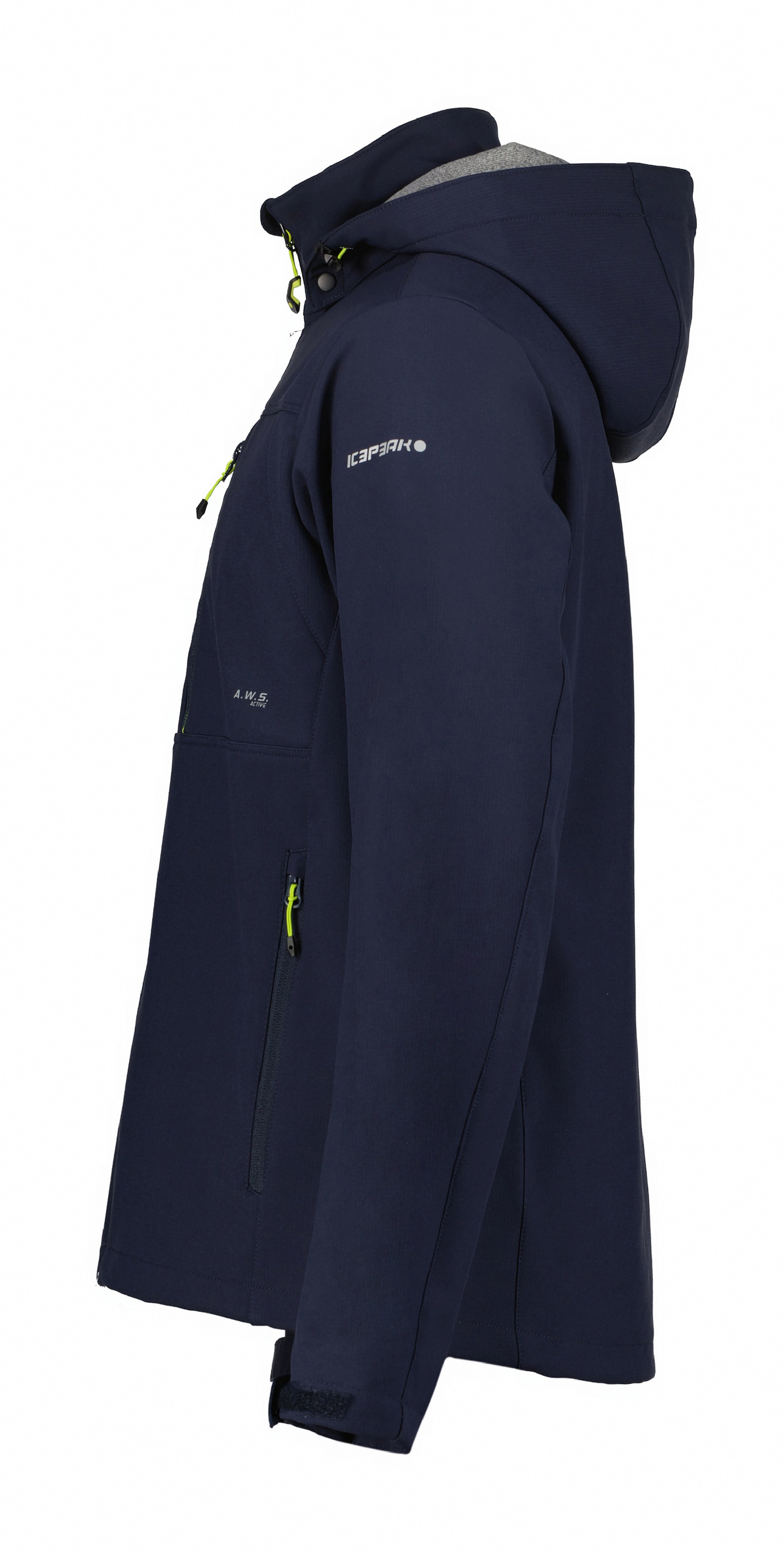 Icepeak Softshelljacke »BEEDEVILLE« 1 Stk. tlg. mit Kapuze mit dezenten Logoschriftzügen