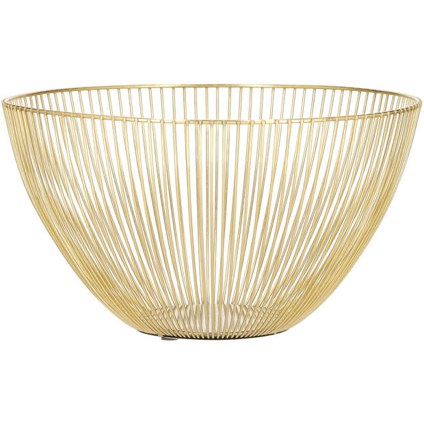 Blokker fruitschaal goud Ø25cm