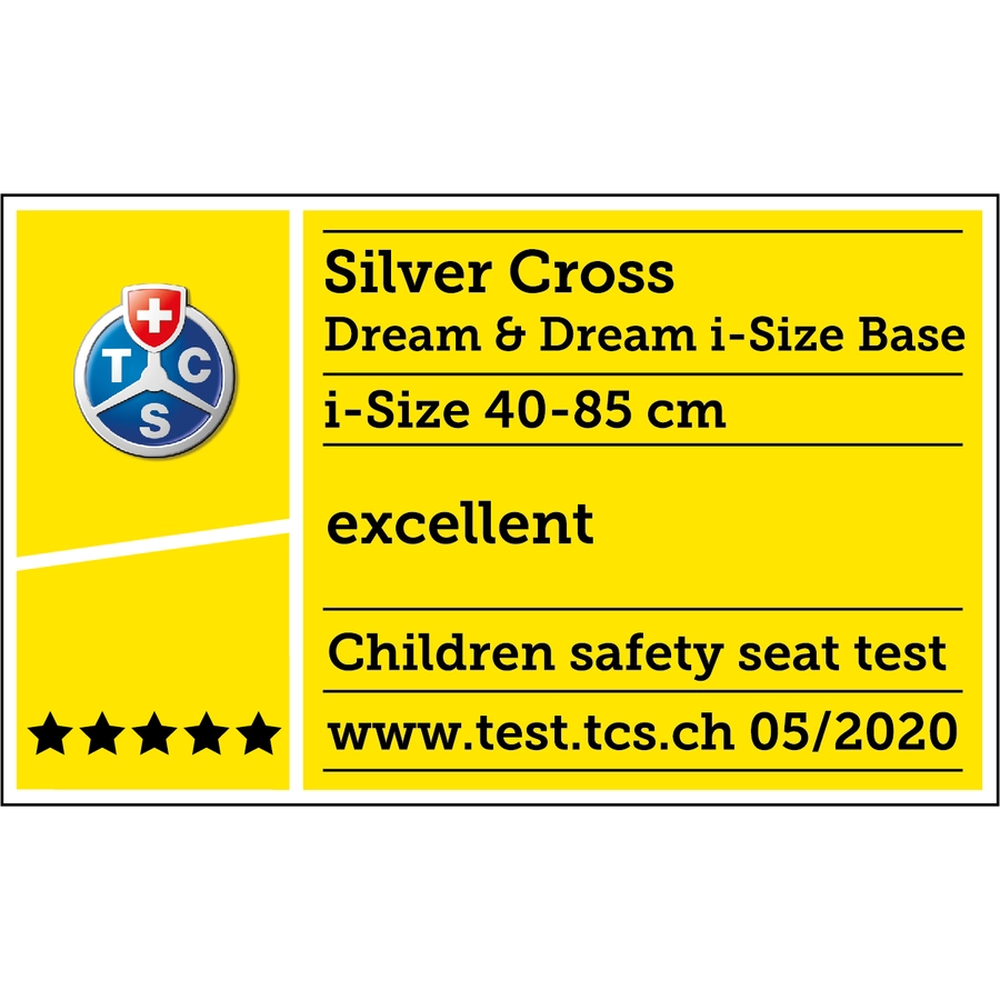 Silver Cross Babyschale Dream i-Size Donnington inklusive Isofix Basisstation