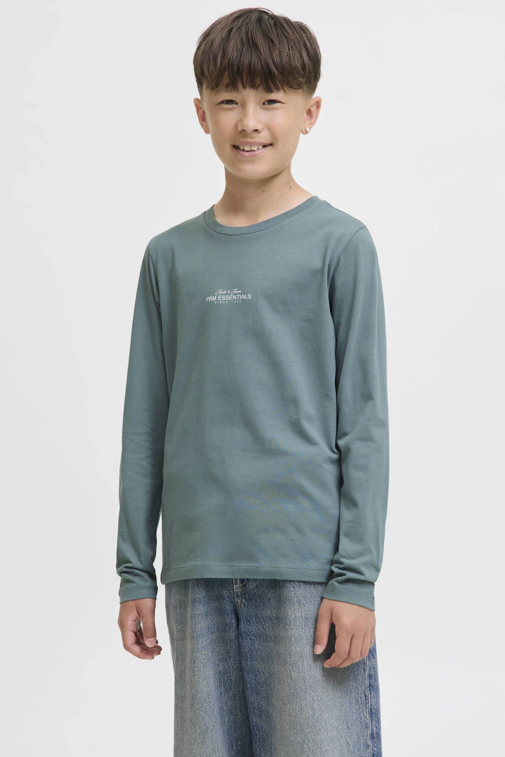 JACK & JONES JUNIOR longsleeve blauw