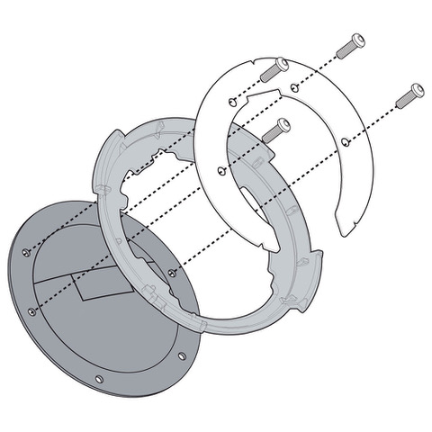 Givi - Bride Tanklock Honda CB1000R (18-20) - BF38