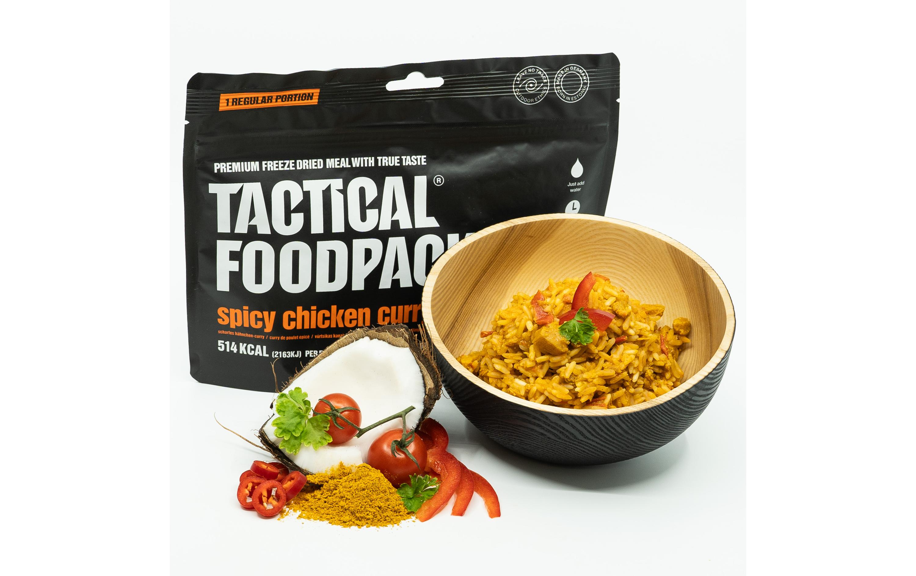 Hauptgericht Pikantes HühnercurryFertiggericht