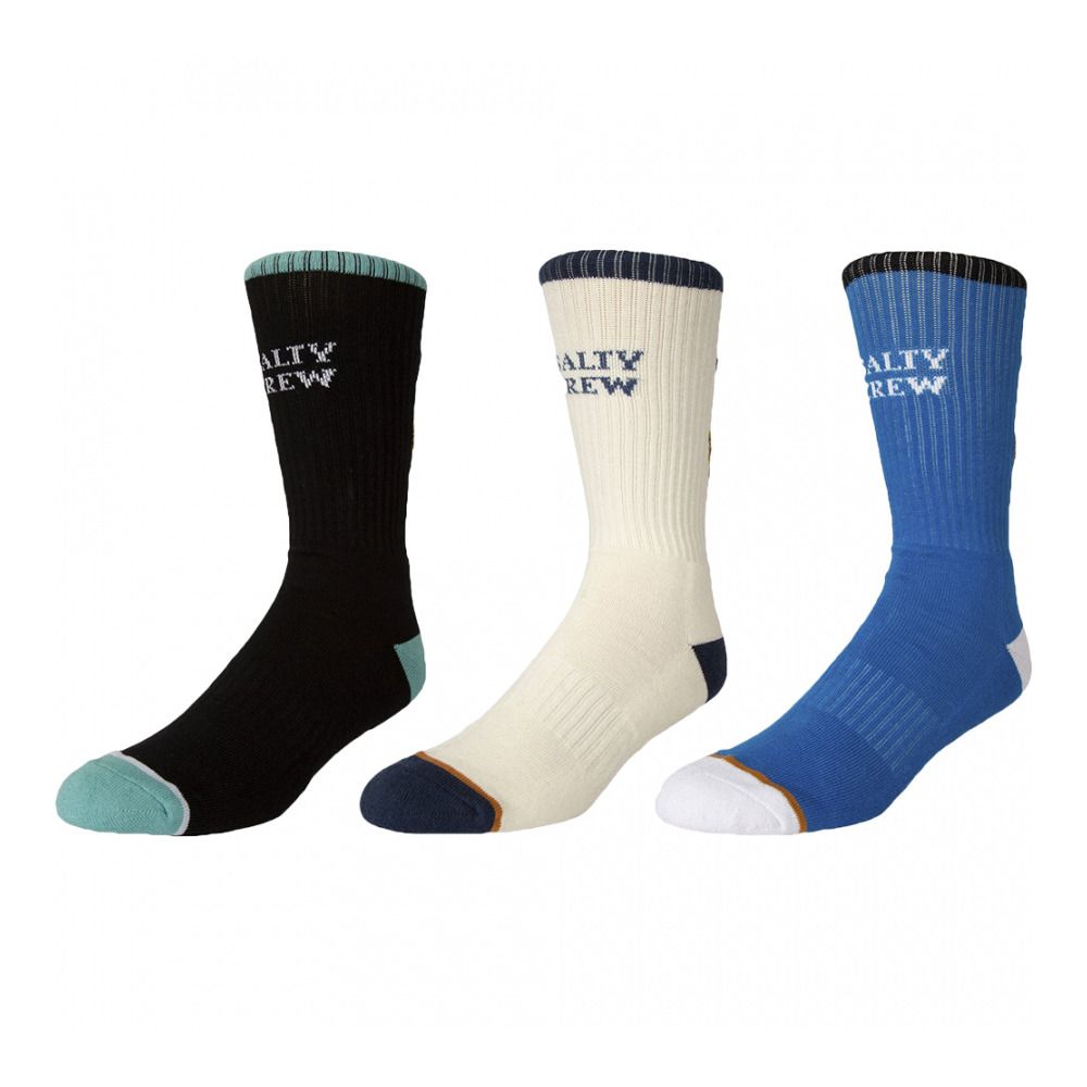 Salty Crew TAILED - Chaussettes x3 Homme assorted 2