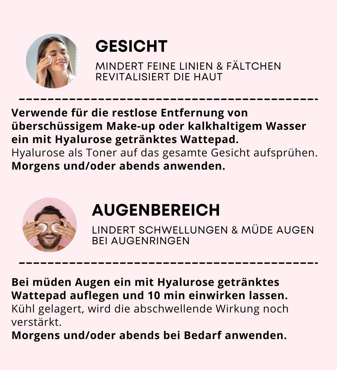 GENEVIEVE - HYALUROSE GESICHTSSPRAY TONER Feuchtigkeit, Reinigung und Settingspray