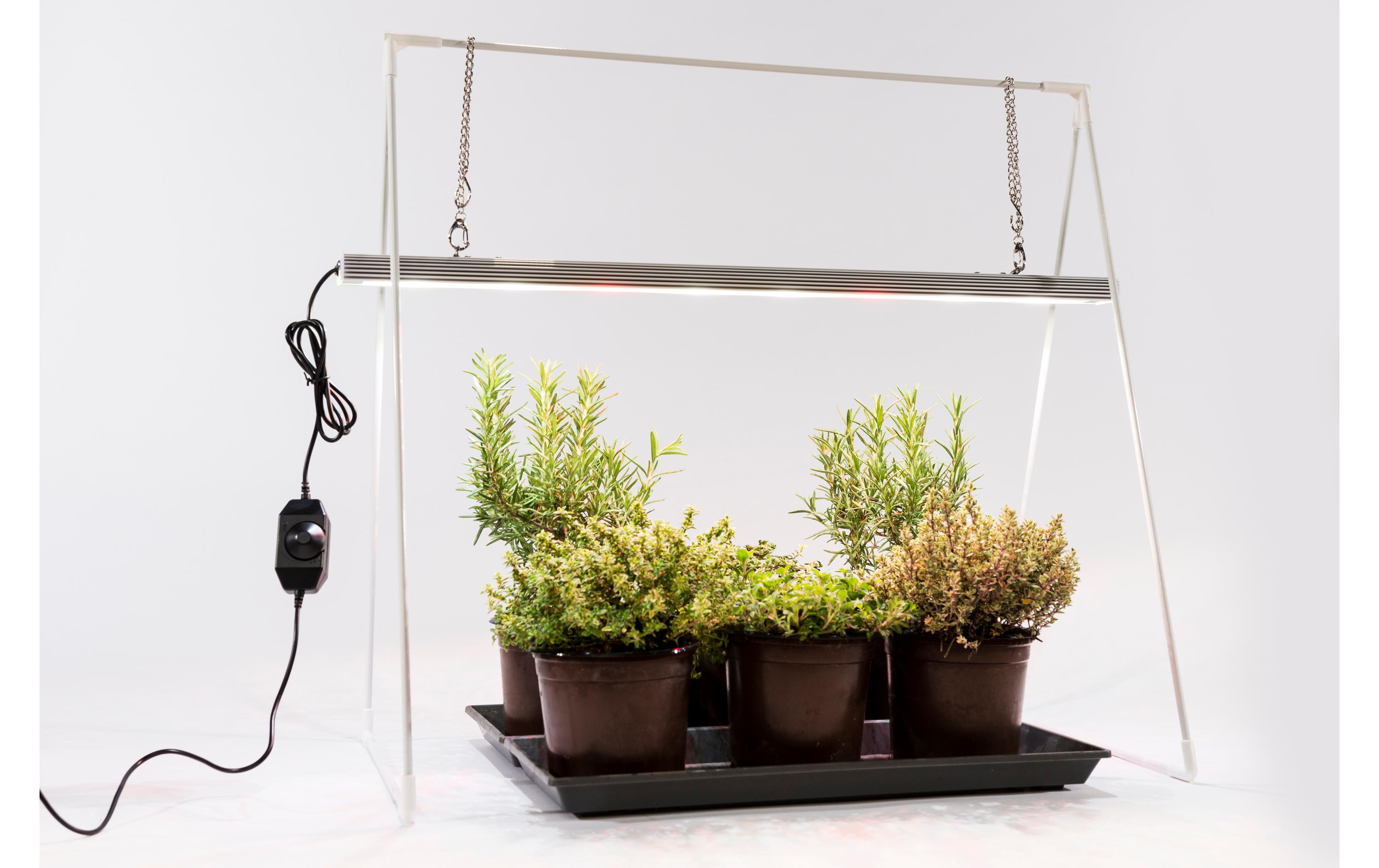 Hängeleuchte Growlight Duo 22W<br>Aufzuchtlampe mit Stativ