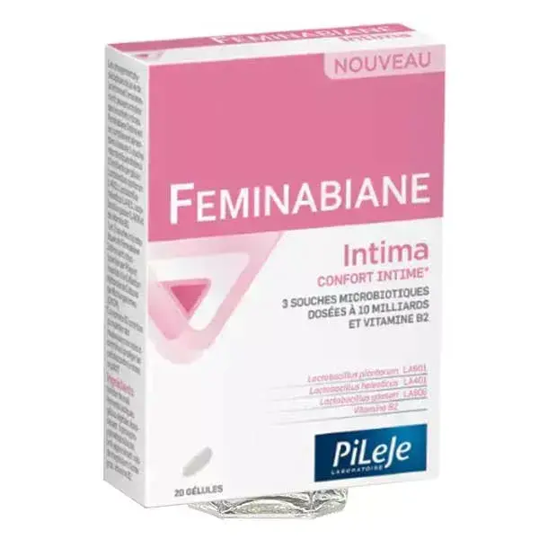 Pileje Feminabiane Intima 20 cápsulas