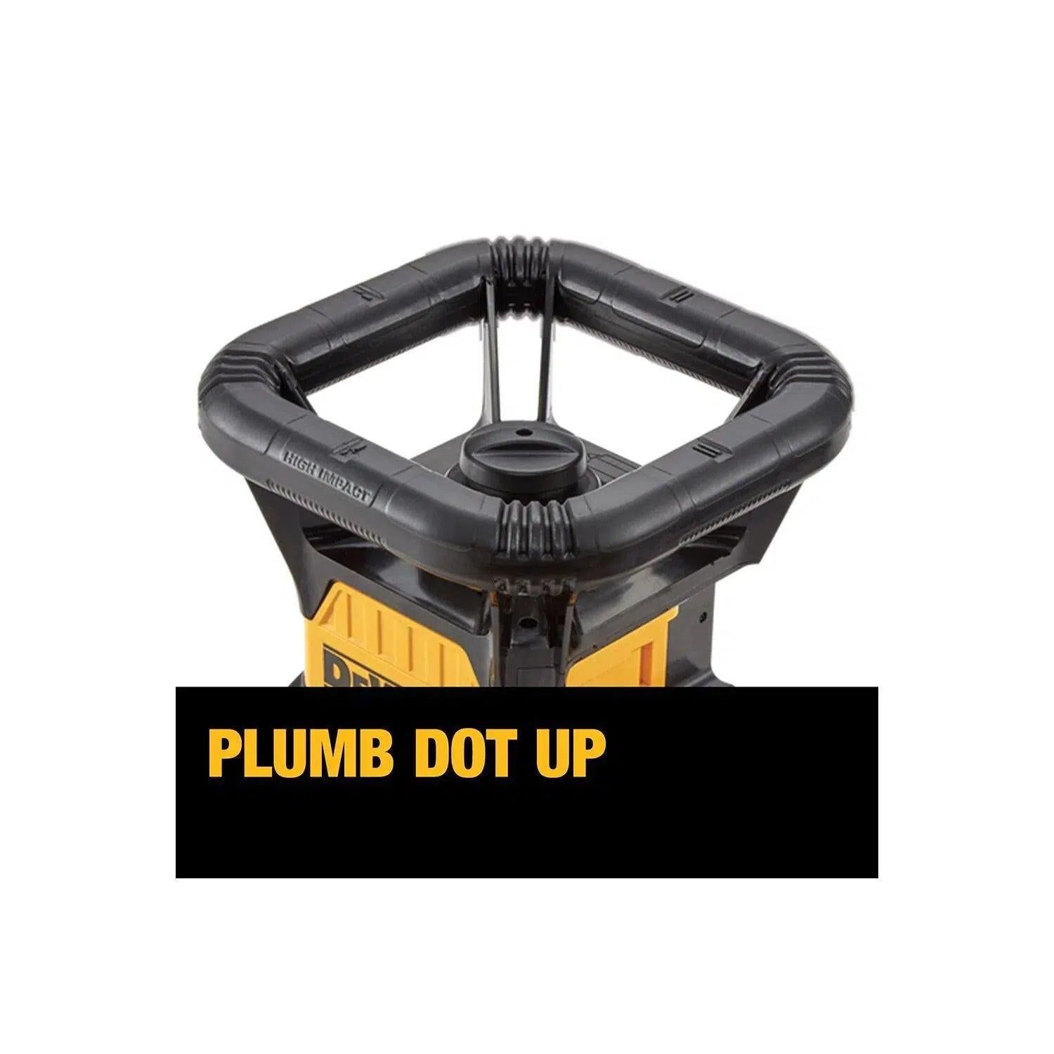 DeWALT DCE074D1R-SET Volautomatische roterende laser rood   statief   meetlat 18V XR 2.0Ah in TSTAK