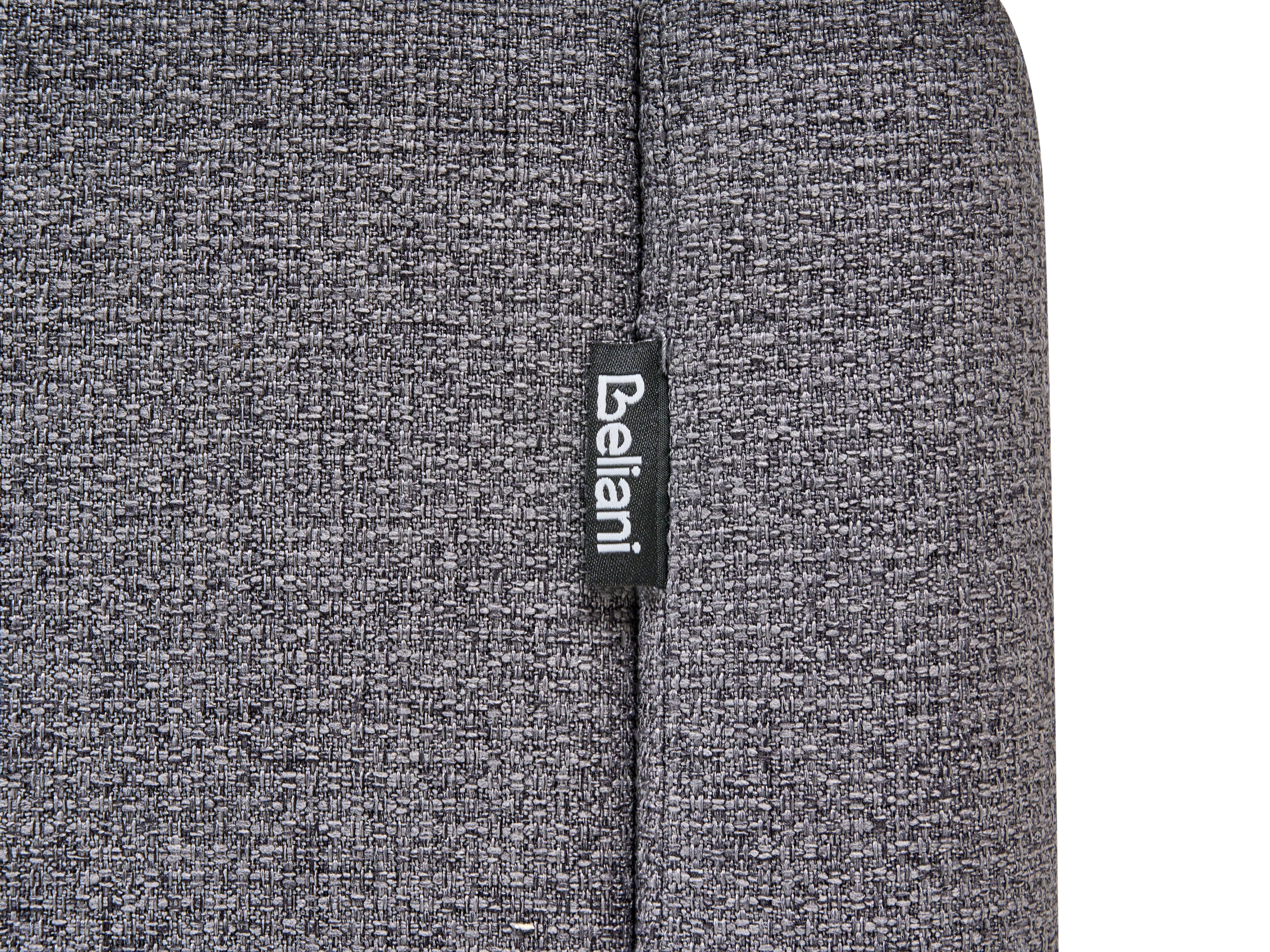 Opbergbed zonder hoofdbord Stof DINAN 180 x 200 cm Donkergrijs