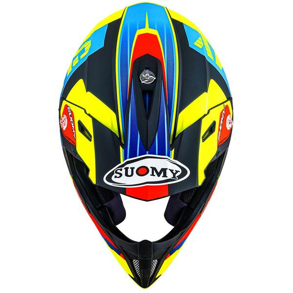 Suomy - Casque X-Wing Amped Noir / Jaune / Bleu / Rouge