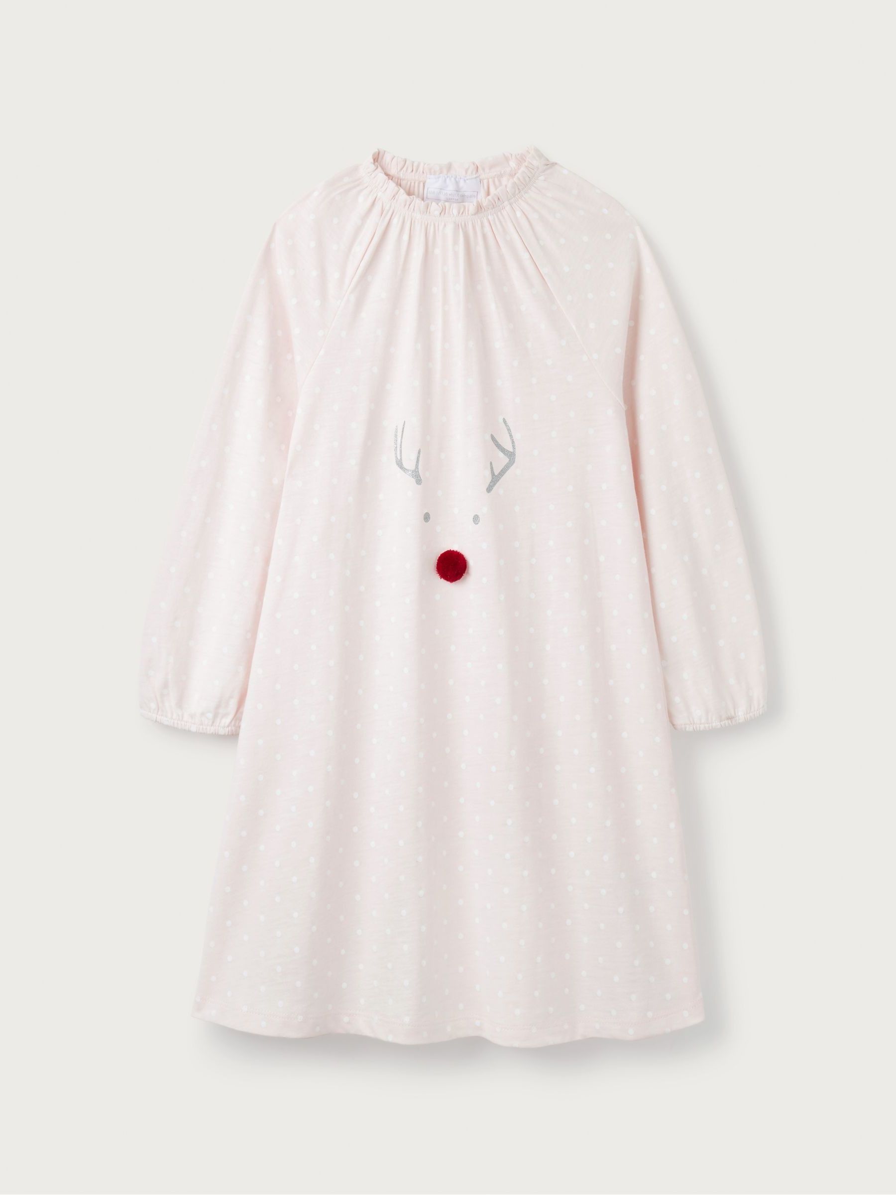 The White Company Pink Jingles Polka Dot Nightie