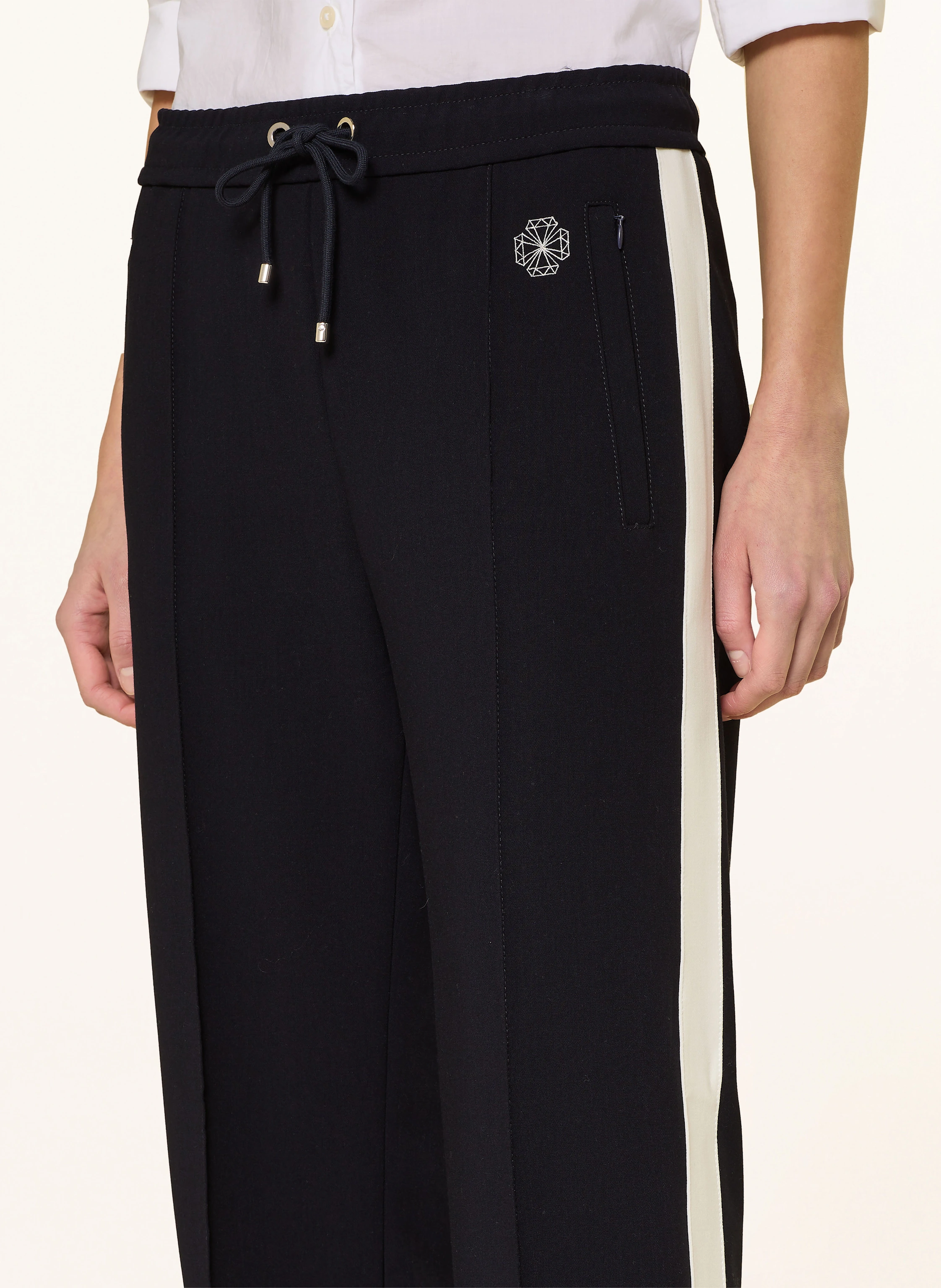 MAC Marlenehose CHIARA mit Galonstreifen