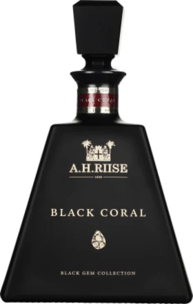 A.H. RIISE BLACK CORAL RUM 70CL