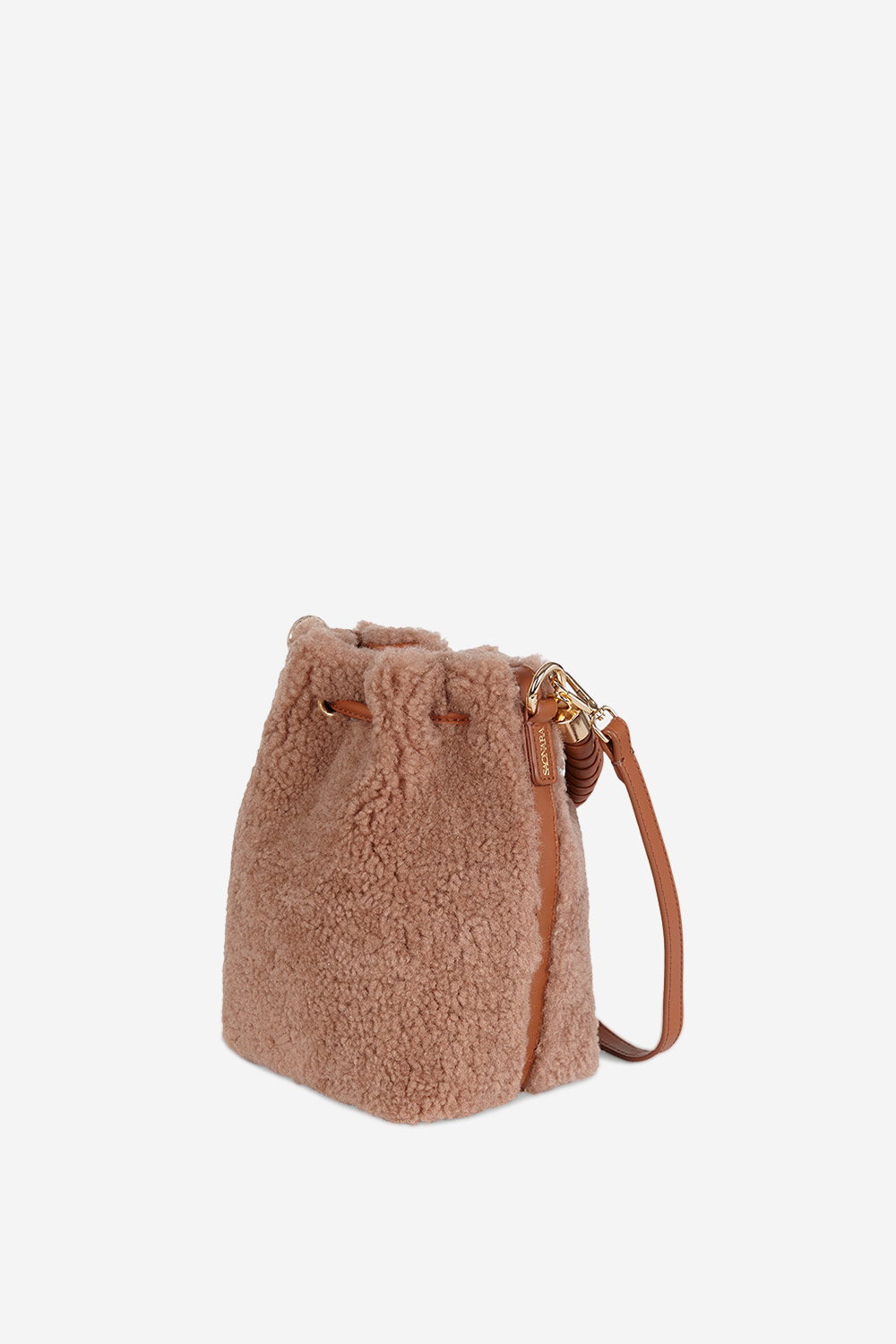 Mini shearling bucket