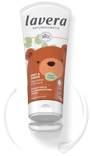 lavera Baby & Kind Waschlotion und Shampoo