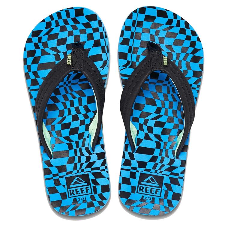 Reef JR Ahi Swell Checkers Teenslippers