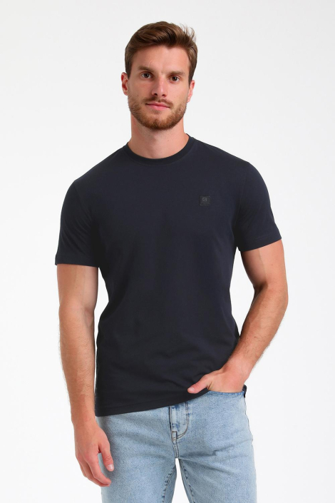 Gabbiano blauwe heren t-shirt