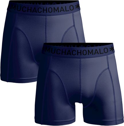 Muchachomalo Boxershorts Microfiber 2-Pack Navy MICROFIB1010-06-5838 kopen