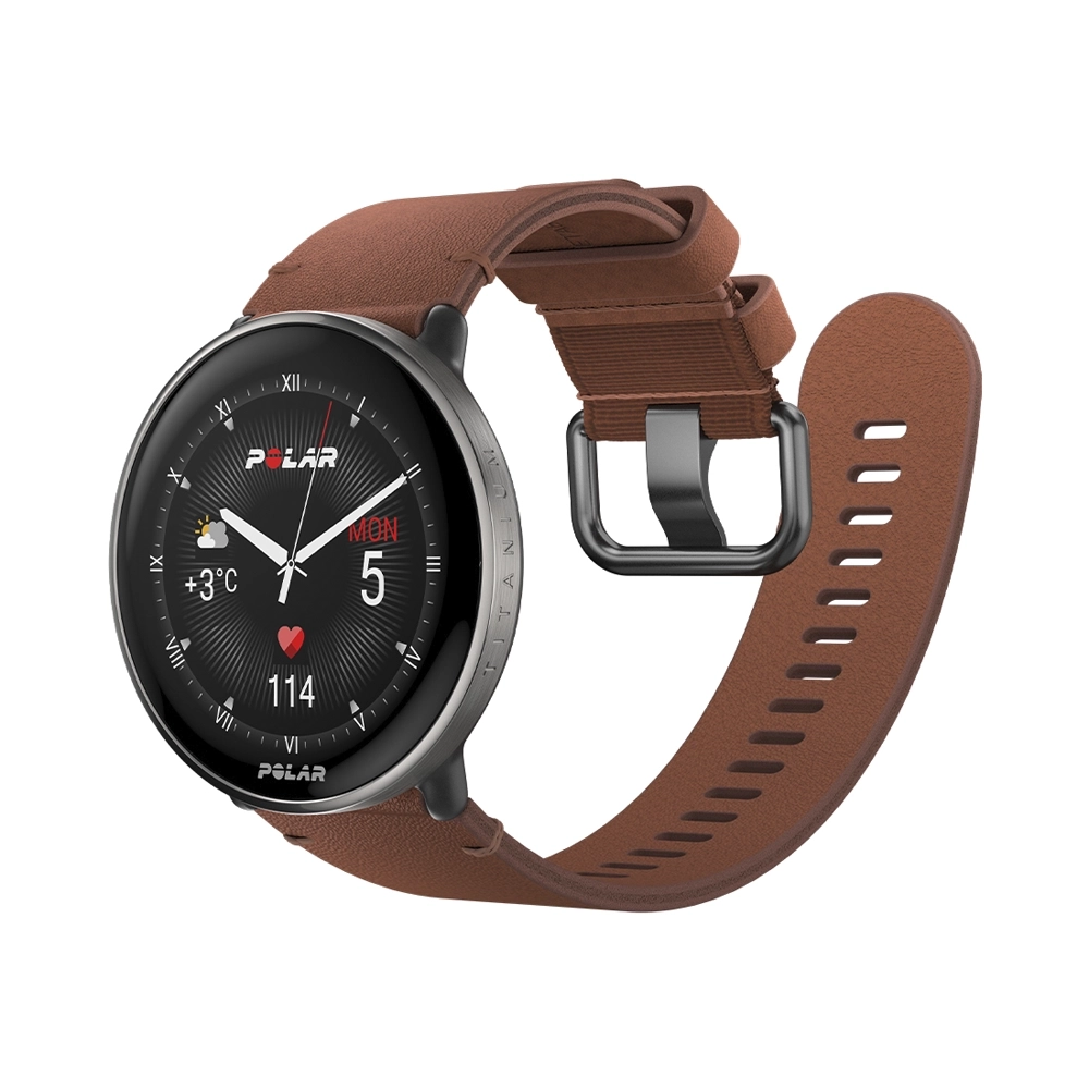 Polar Ignite 3 Titanium Smartwatch Sun-Kissed Bronze 43mm