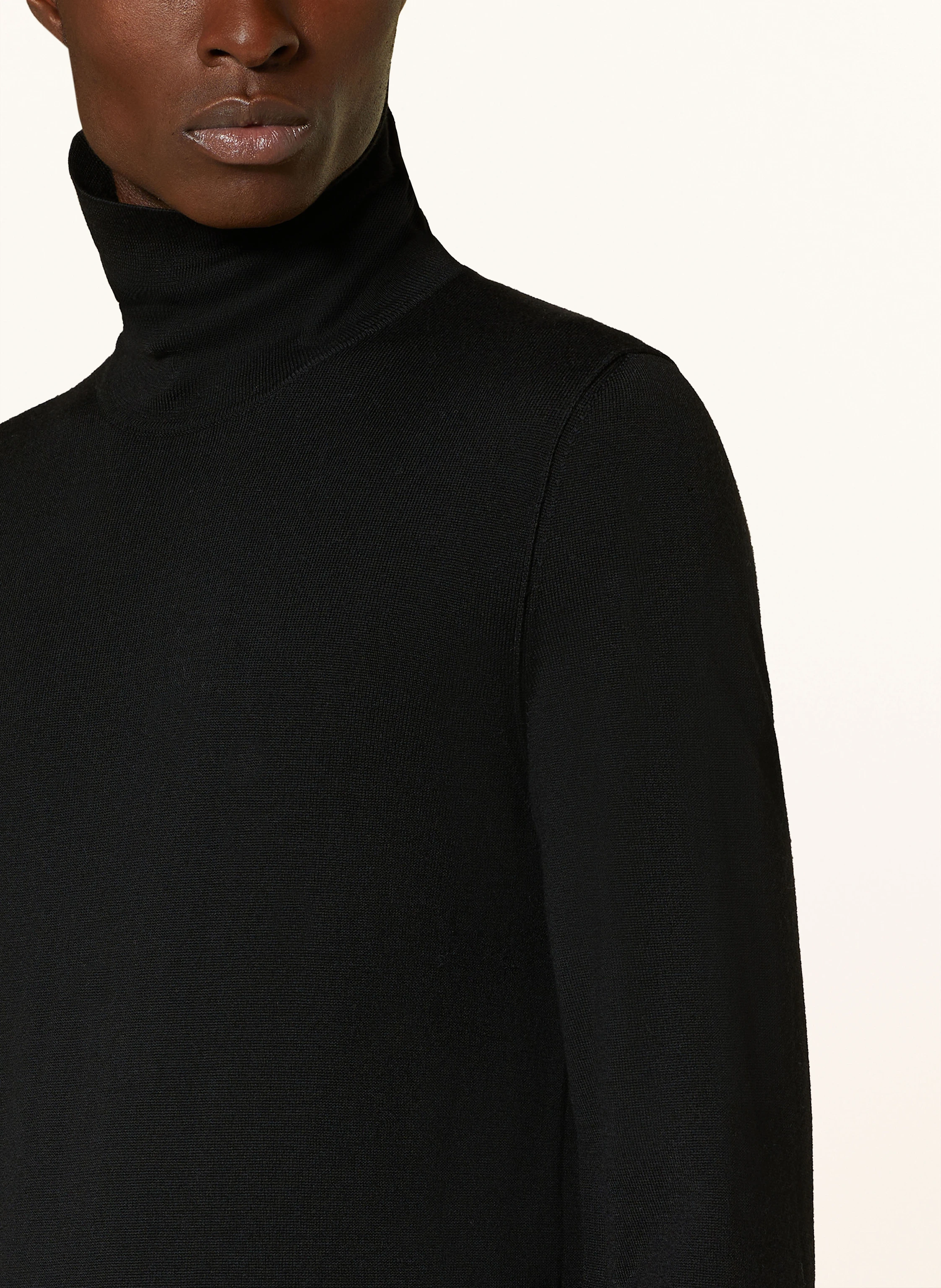 MAERZ MUENCHEN Rollkragenpullover aus Merinowolle