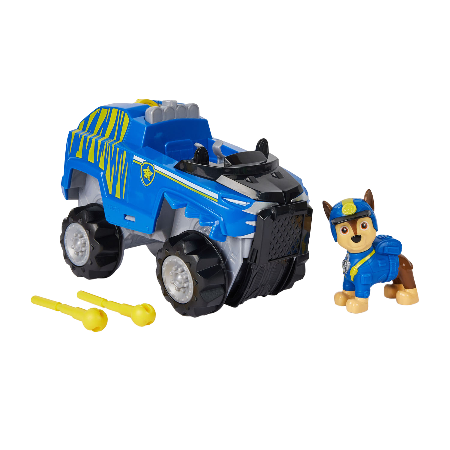 PAW Patrol Jungle Pups Voertuig Speelfiguur - Chase Tiger