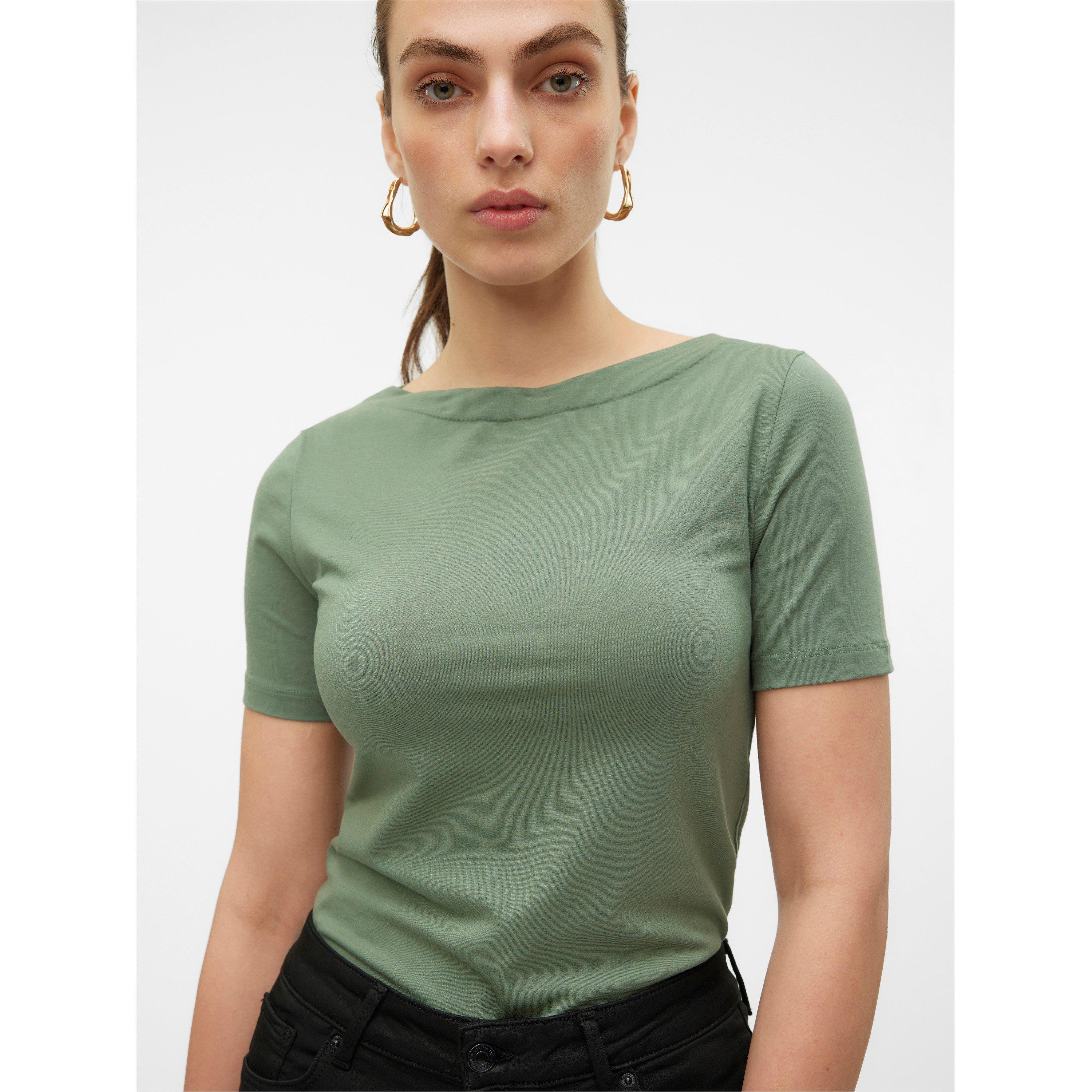 Vero Moda Modal Short Sleeve T Shirt