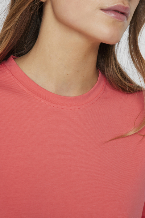 Vila roze dames t-shirt