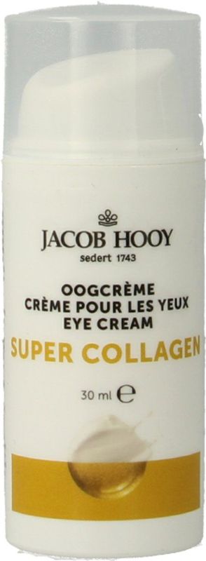 Jacob Hooy - Super Collageen - Oogcrème - Zacht - 15ml