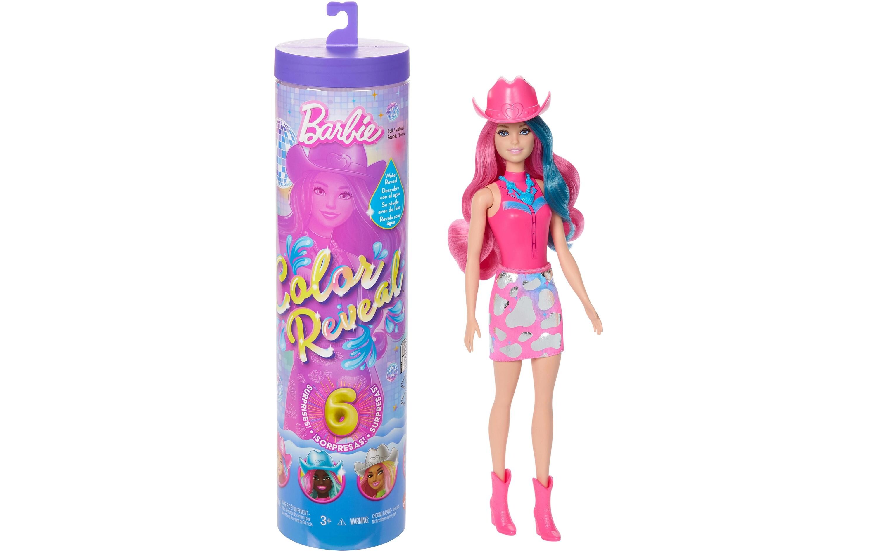 Puppe Color Reveal Disco Star 11/1 SeriesBarbie-Puppe aus der Color Reveal-Reihe