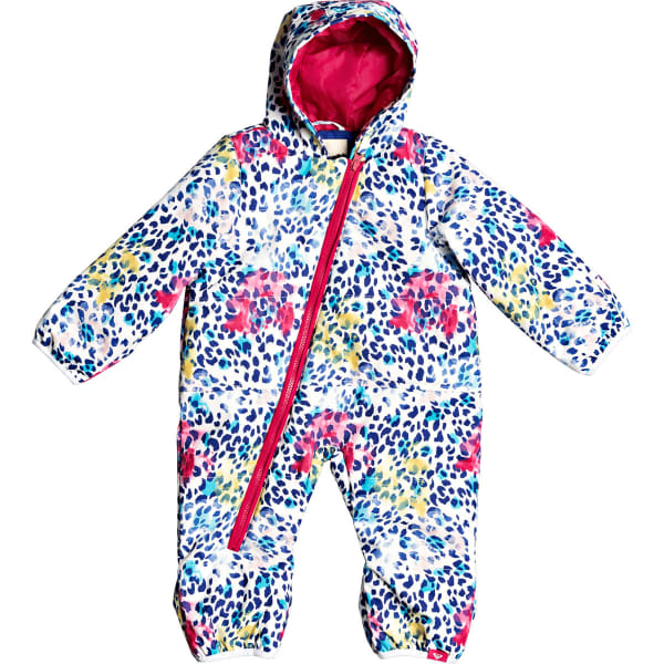 Combinaison de ski ROXY ROSE JUMPSUIT BRIGHT WHITE LEOPOLD