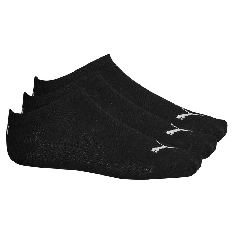 PUMA Socquettes Chaussures Pack de 3 - Noir/Blanc Enfant