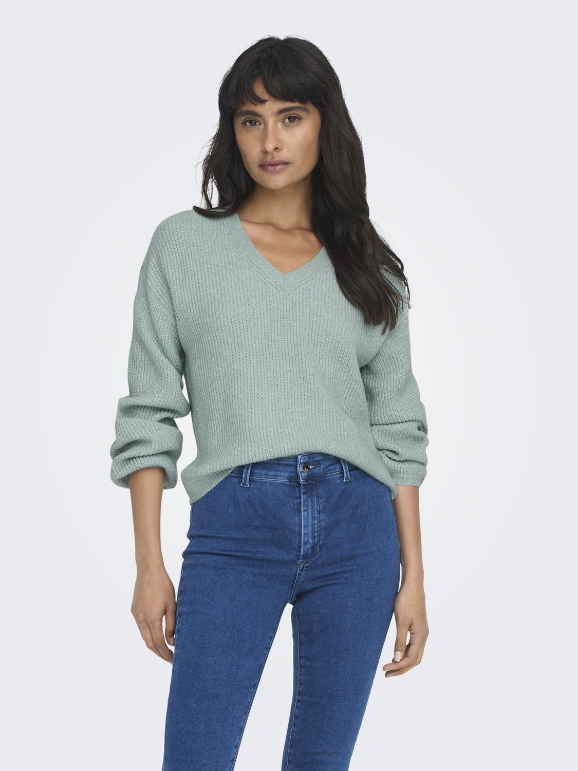 ONLKATIA Strickpullover Harbor Gray