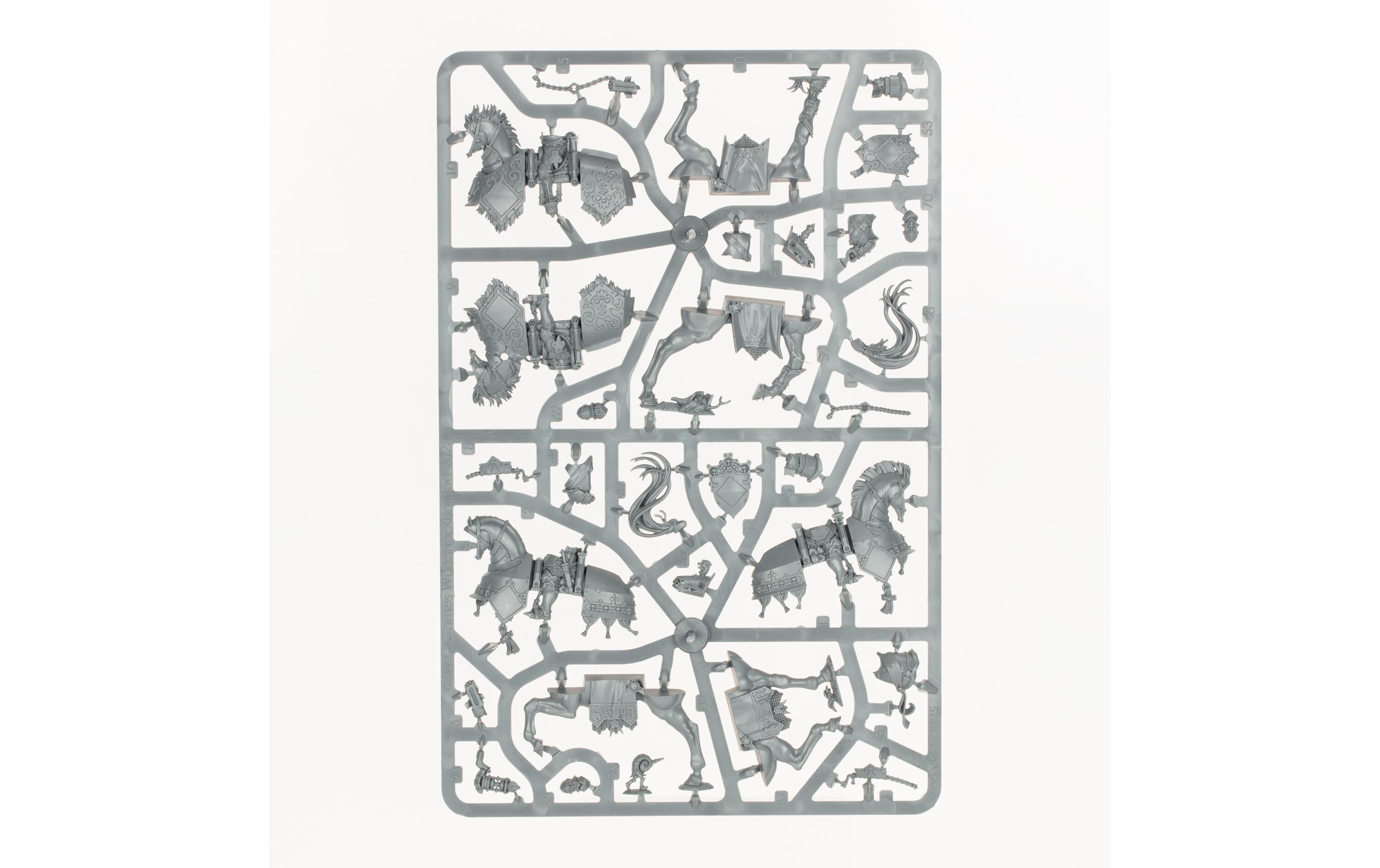 Figurenset Warhammer Age of Sigmar Freigilden-RitterWarhammer Age of Sigmar Miniaturen: Freeguild Cavaliers
