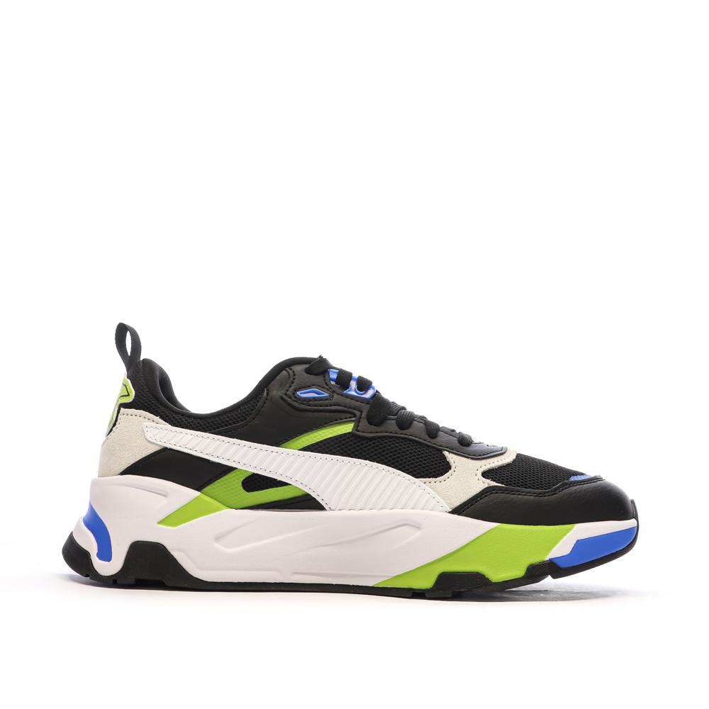 Puma Baskets Noire/Blanches/Verte Homme Puma Trinity