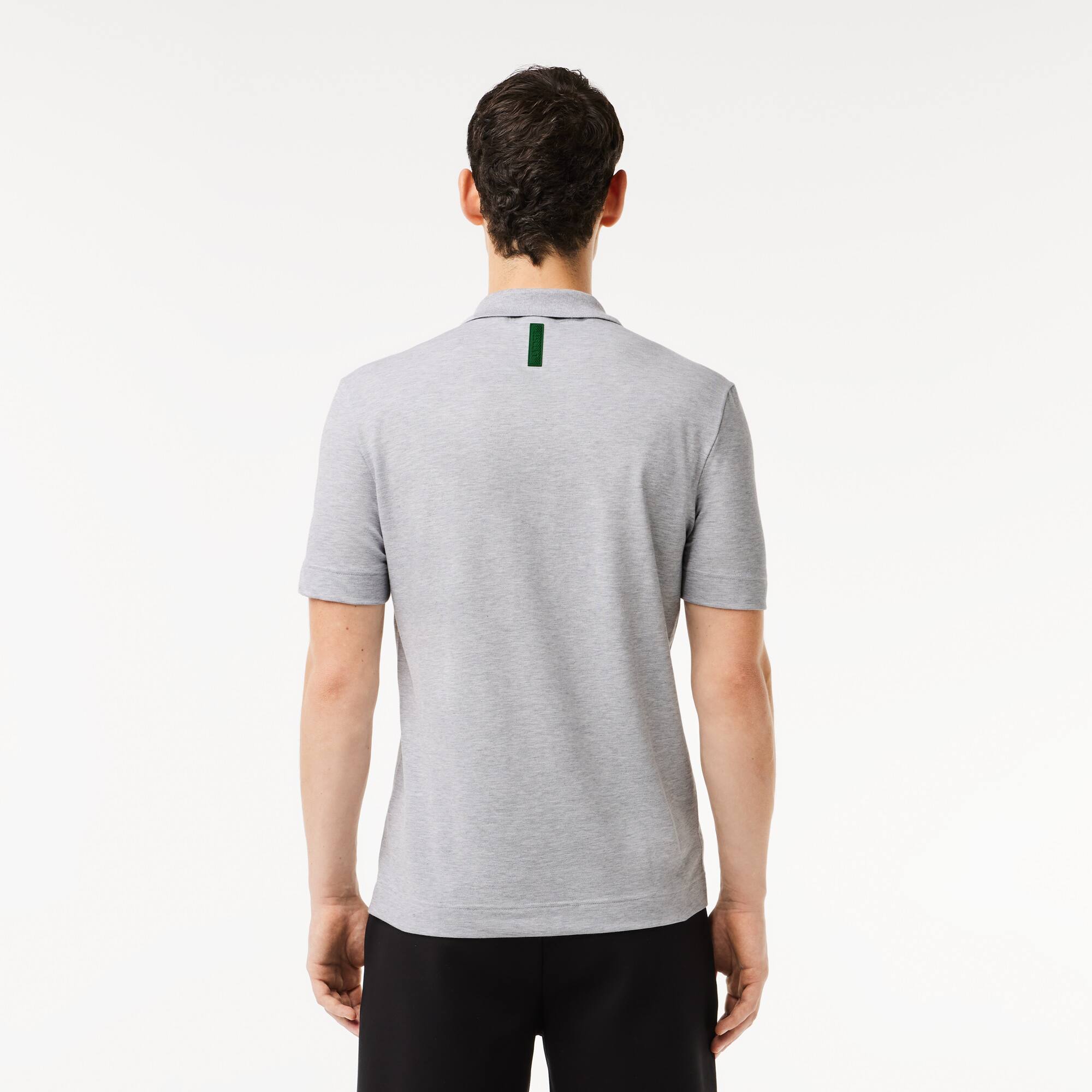 LACOSTE Movement Poloshirt aus leichtem Piqué Kurze Ärmel - Grau - Lacoste - Herren